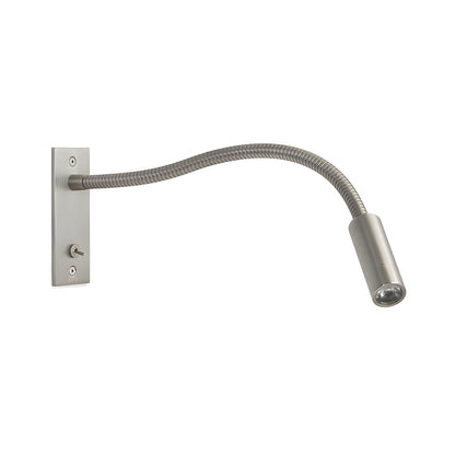 Wandlamp Leeslamp met Flexibele Gooseneck Arm en Geïntegreerde LED