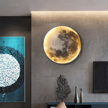 Wandlamp Maan Modern LED met Dimfunctie en App-bediening