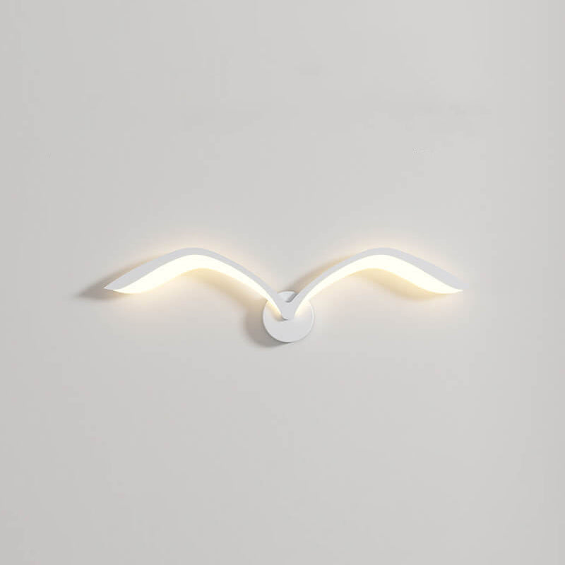 Wandlamp Meeuw LED Scandinavisch Design met Vleugelvorm