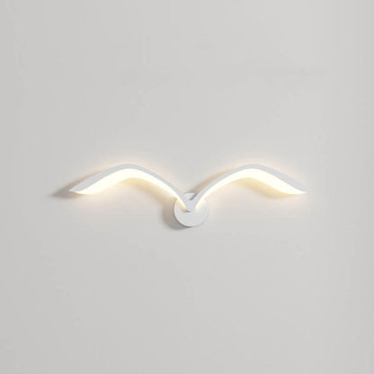 Wandlamp Meeuw LED Scandinavisch Design met Vleugelvorm