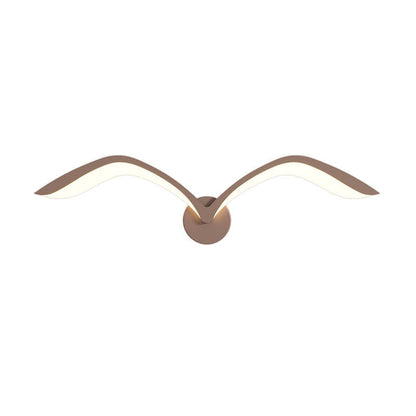 Wandlamp Meeuw LED Scandinavisch Design met Vleugelvorm
