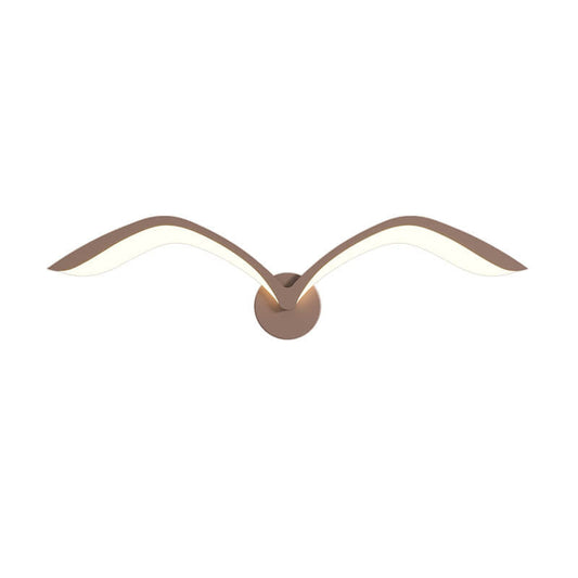 Wandlamp Meeuw LED Scandinavisch Design met Vleugelvorm