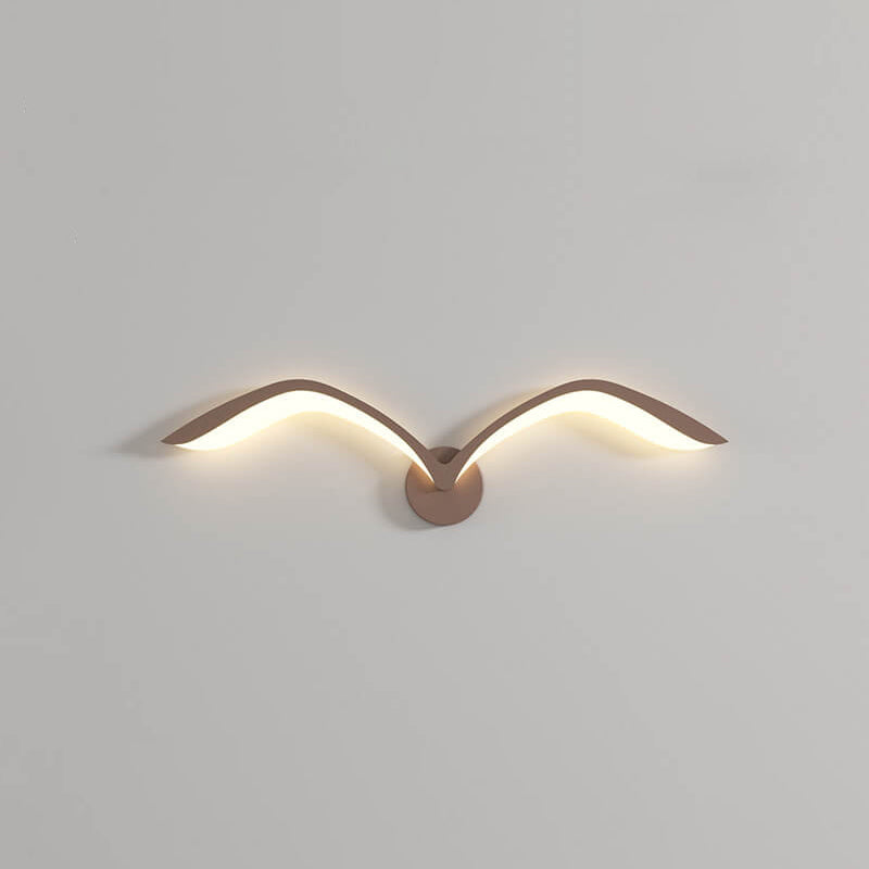 Wandlamp Meeuw LED Scandinavisch Design met Vleugelvorm