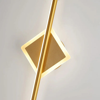 Wandlamp Minimalistisch LED met Ronde Schakelaar en Drie Kleurtemperaturen