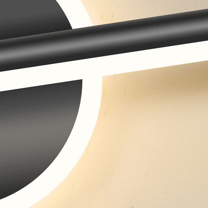 Wandlamp Minimalistisch LED met Ronde Schakelaar en Drie Kleurtemperaturen