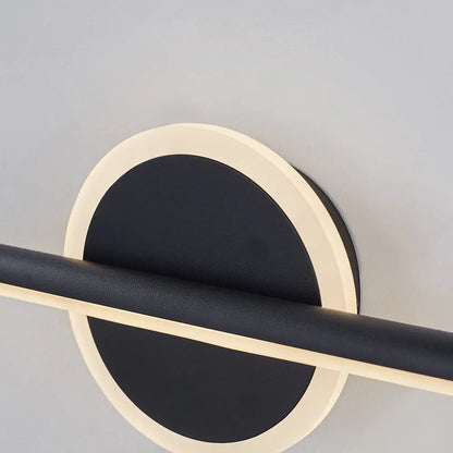 Wandlamp Minimalistisch LED met Ronde Schakelaar en Drie Kleurtemperaturen