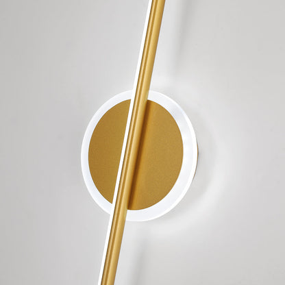 Wandlamp Minimalistisch LED met Ronde Schakelaar en Drie Kleurtemperaturen
