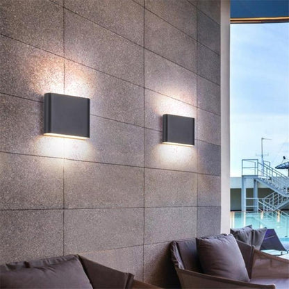 Wandlamp Minimalistisch LED met Up-Down Verlichting voor Binnen en Buiten ##POS:6##