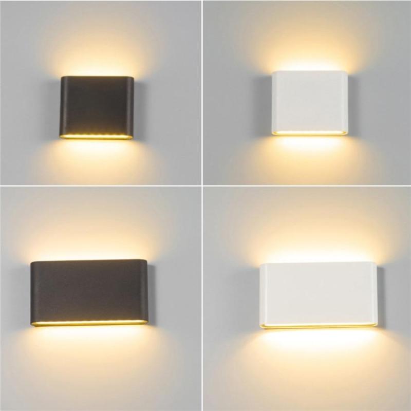 Wandlamp Minimalistisch LED met Up-Down Verlichting voor Binnen en Buiten