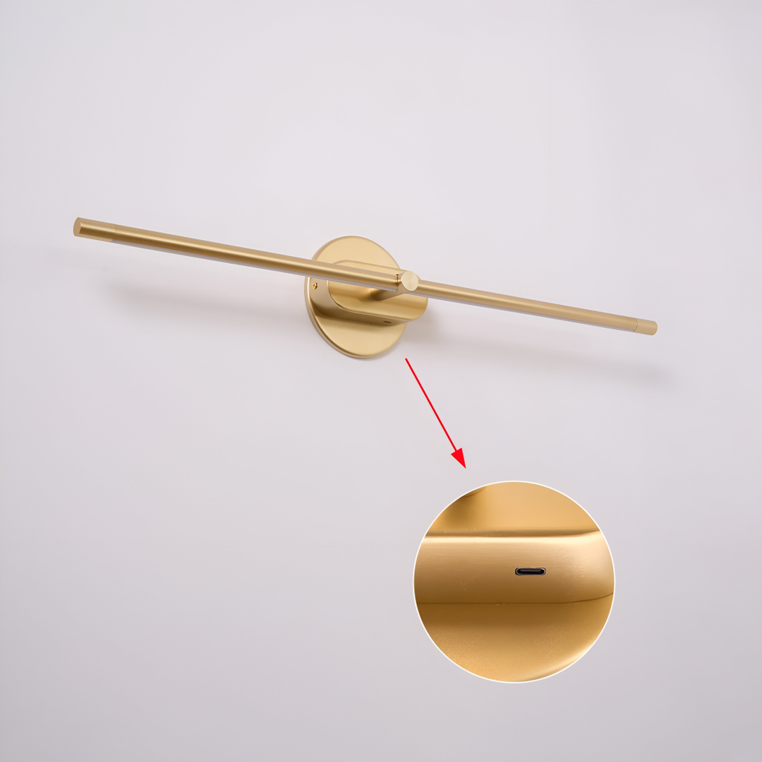 Wandlamp Minimalistisch LED Spiegellamp met Draaibare Staaf