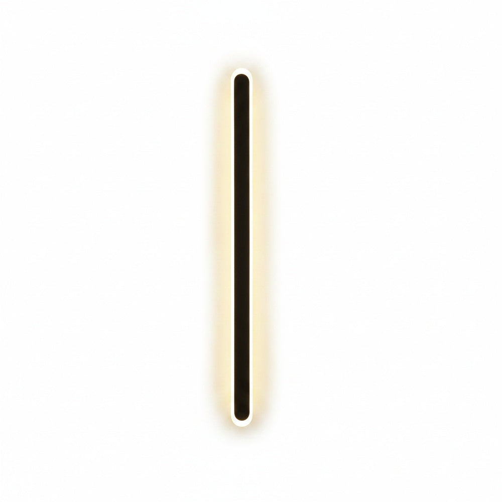 Wandlamp Minimalistisch Lineair LED met Afgeronde Uiteinden voor Binnen en Buiten