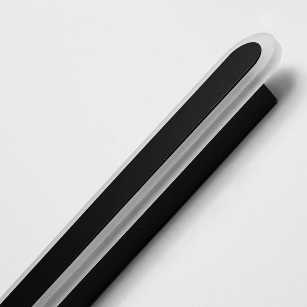 Wandlamp Minimalistisch Lineair LED met Afgeronde Uiteinden voor Binnen en Buiten