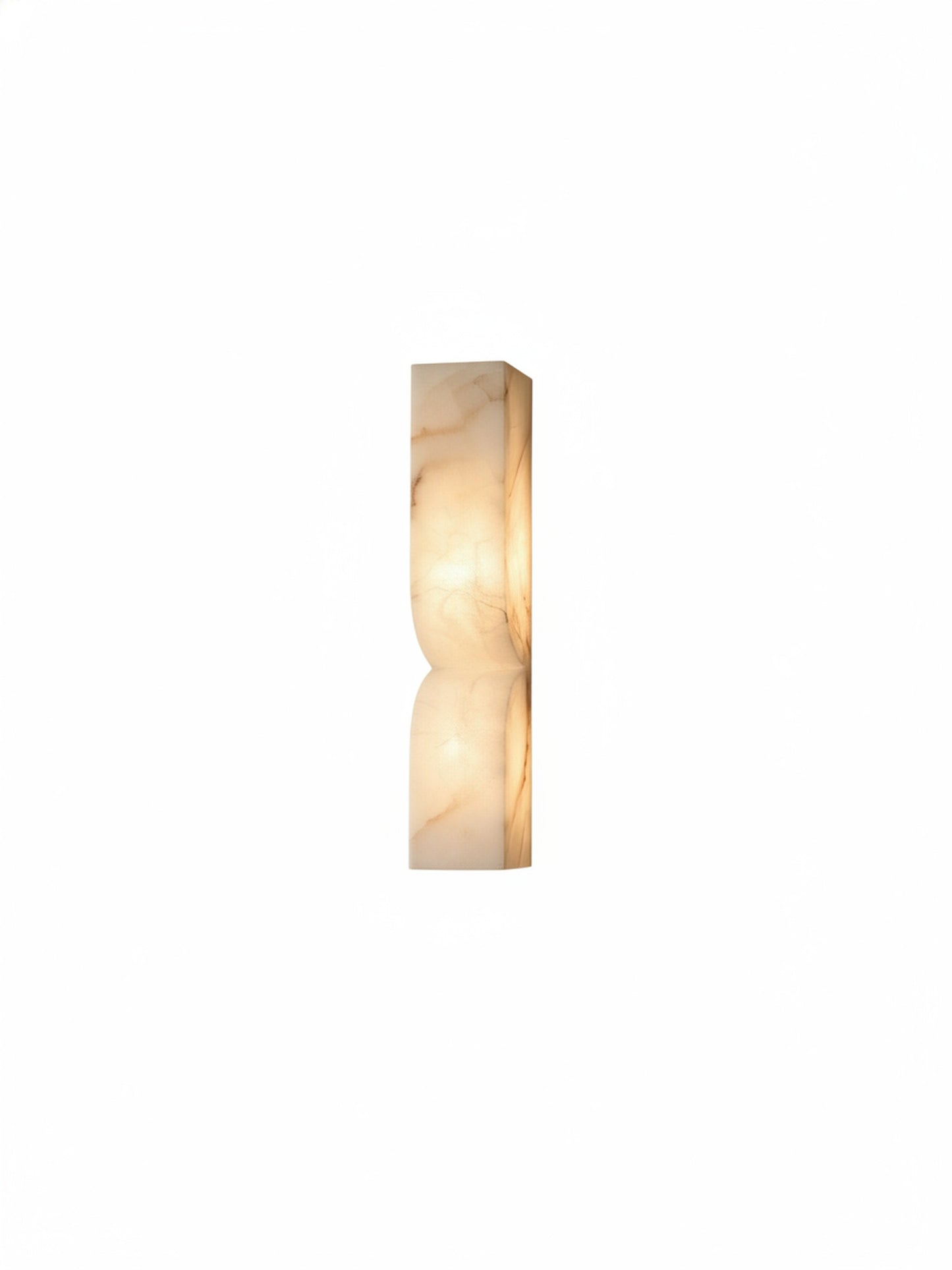 Wandlamp Minimalistisch met Alabast Kap en Geïntegreerde LED Dimbaar ##POS:1##