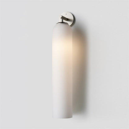 Wandlamp Minimalistisch met Cilindervormige Glazen Kap en Ingebouwde LED