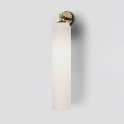 Wandlamp Minimalistisch met Cilindervormige Glazen Kap en Ingebouwde LED