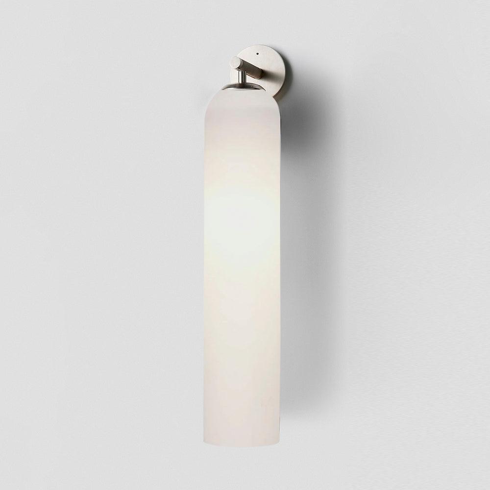 Wandlamp Minimalistisch met Cilindervormige Glazen Kap en Ingebouwde LED