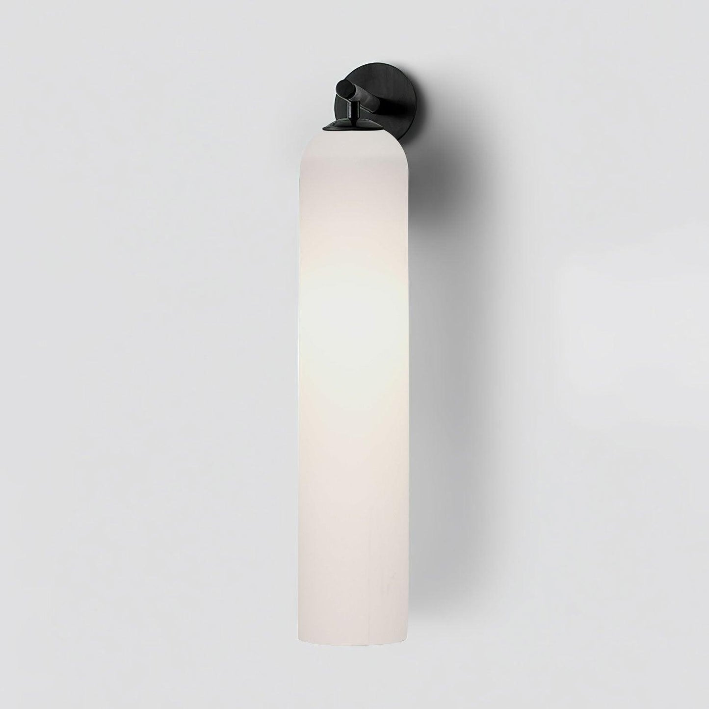 Wandlamp Minimalistisch met Cilindervormige Glazen Kap en Ingebouwde LED