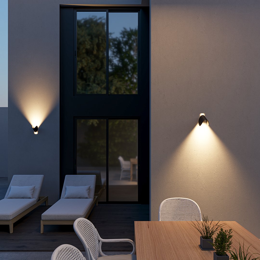 Wandlamp Minimalistisch met Draaibare Kap en Up-Down Verlichting