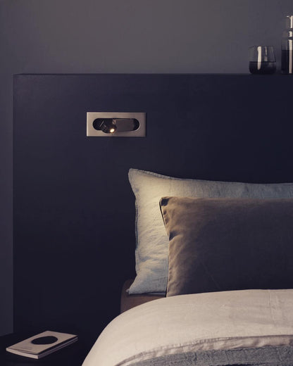 Wandlamp Minimalistisch met Draaibare LED Spot en Drukschakelaar