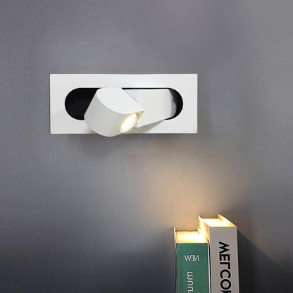 Wandlamp Minimalistisch met Draaibare LED Spot en Drukschakelaar