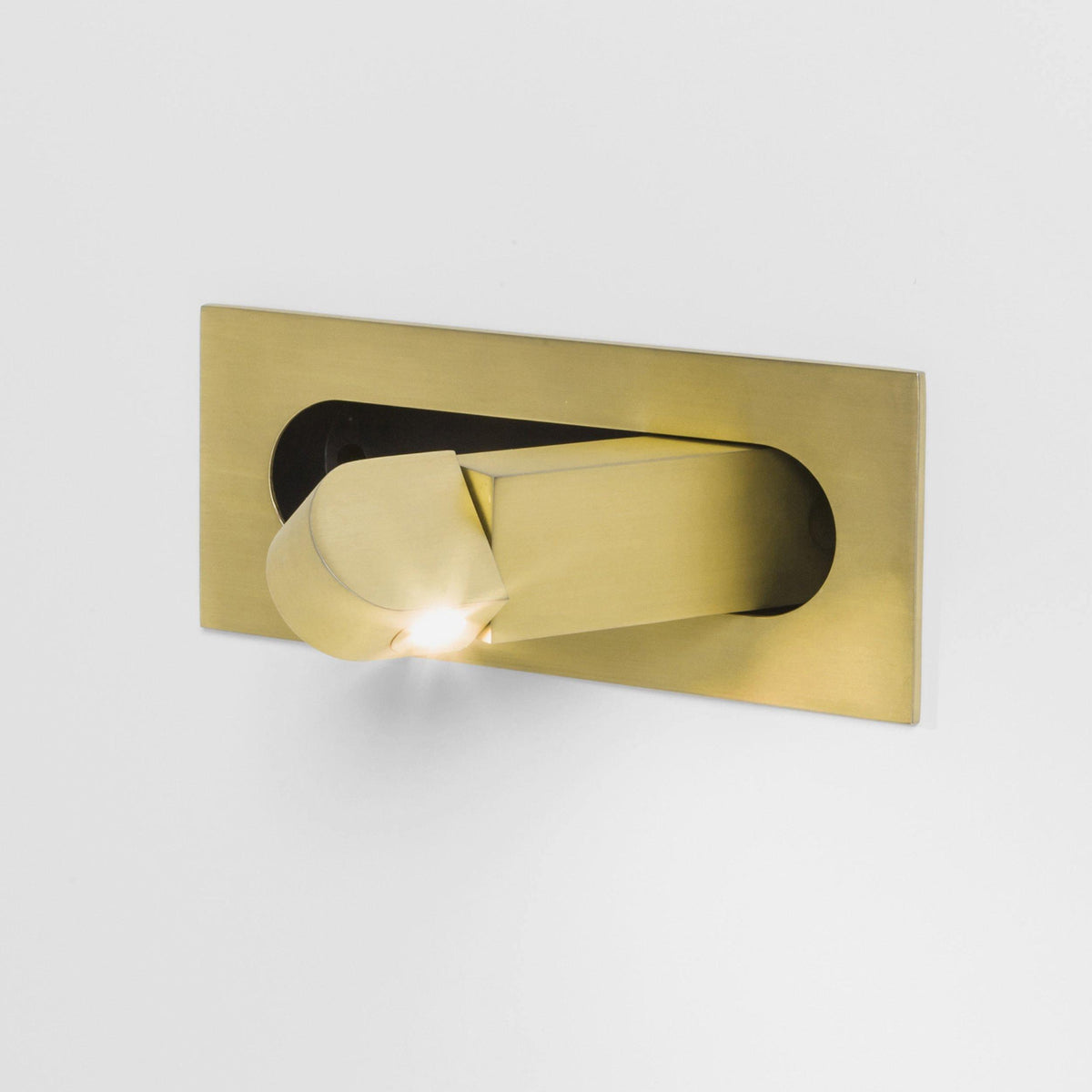 Wandlamp Minimalistisch met Draaibare LED Spot en Drukschakelaar