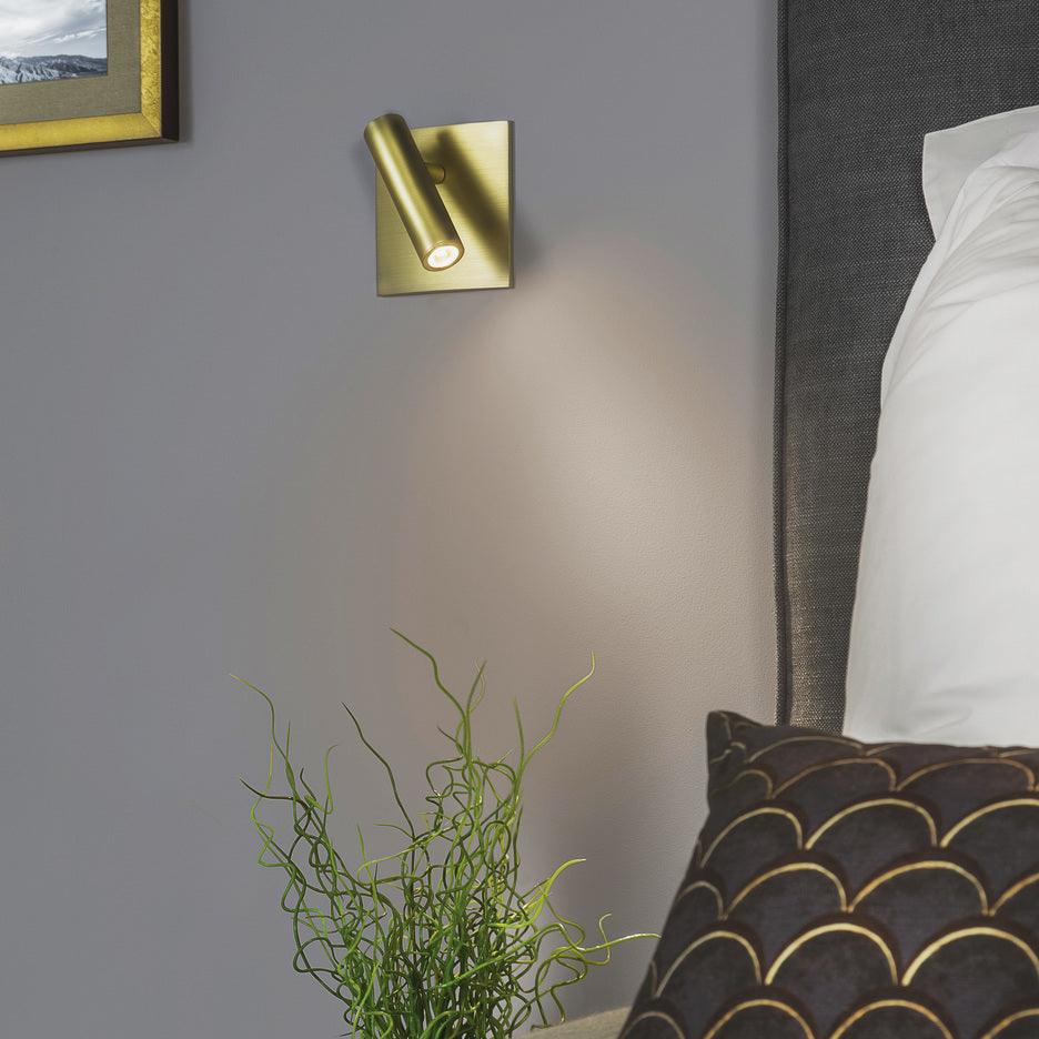 Wandlamp Minimalistisch met Draaibare Spot en Geïntegreerde LED