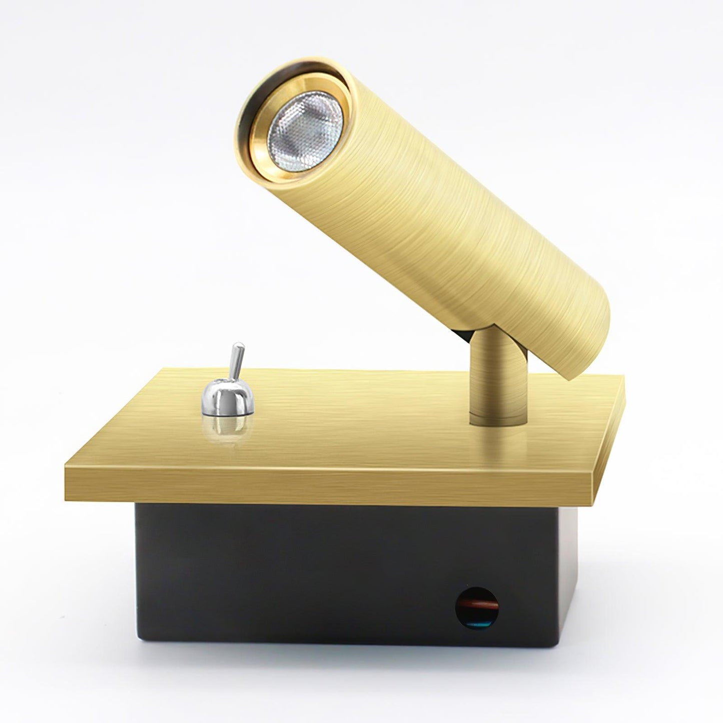 Wandlamp Minimalistisch met Draaibare Spot en Geïntegreerde Schakelaar