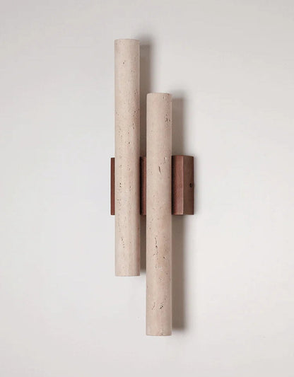 Wandlamp Minimalistisch met Dubbele Cilinderbuizen en Omhoog Omlaag Lichtrichting