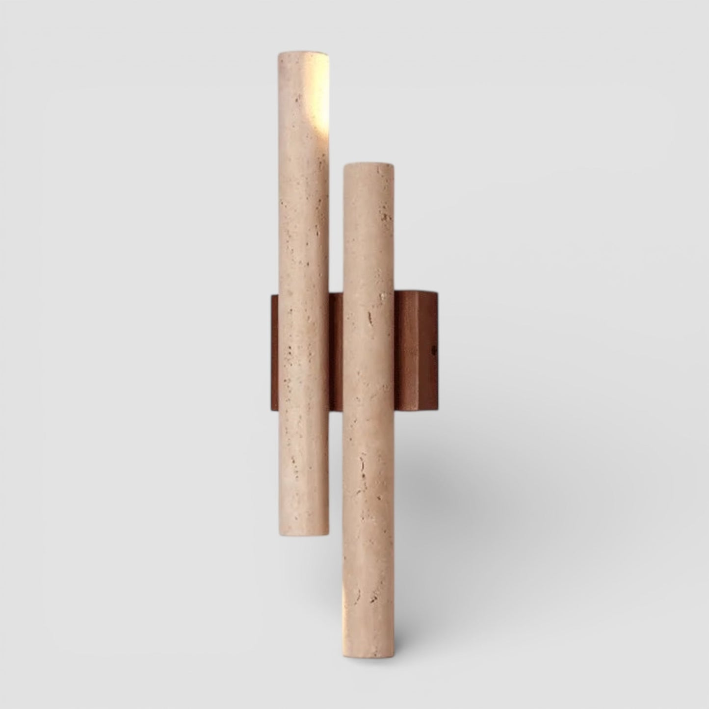 Wandlamp Minimalistisch met Dubbele Cilinderbuizen en Omhoog Omlaag Lichtrichting
