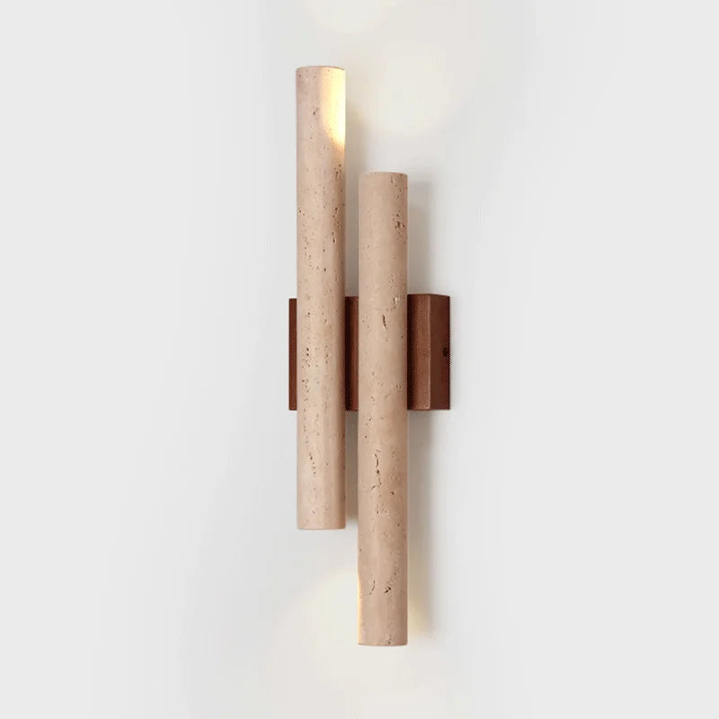 Wandlamp Minimalistisch met Dubbele Cilinderbuizen en Omhoog Omlaag Lichtrichting ##POS:3##