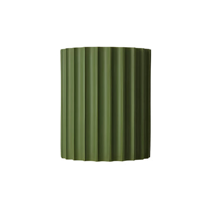 Wandlamp Minimalistisch met Geribbeld Reliëfpatroon en Omhoog-Omlaag Lichteffect