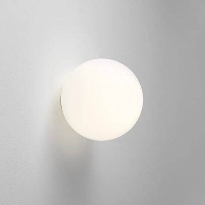 Wandlamp Minimalistisch met Glazen Bol en Geïntegreerde LED