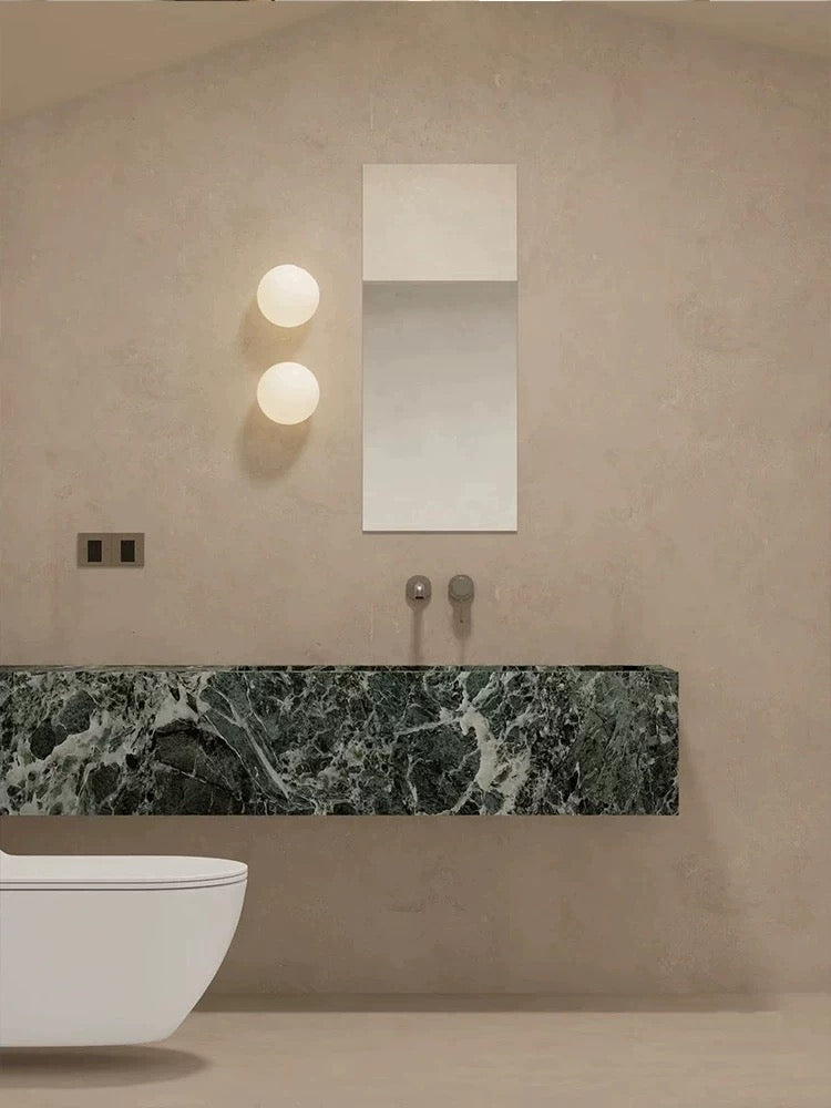 Wandlamp Minimalistisch met Glazen Bol en Geïntegreerde LED
