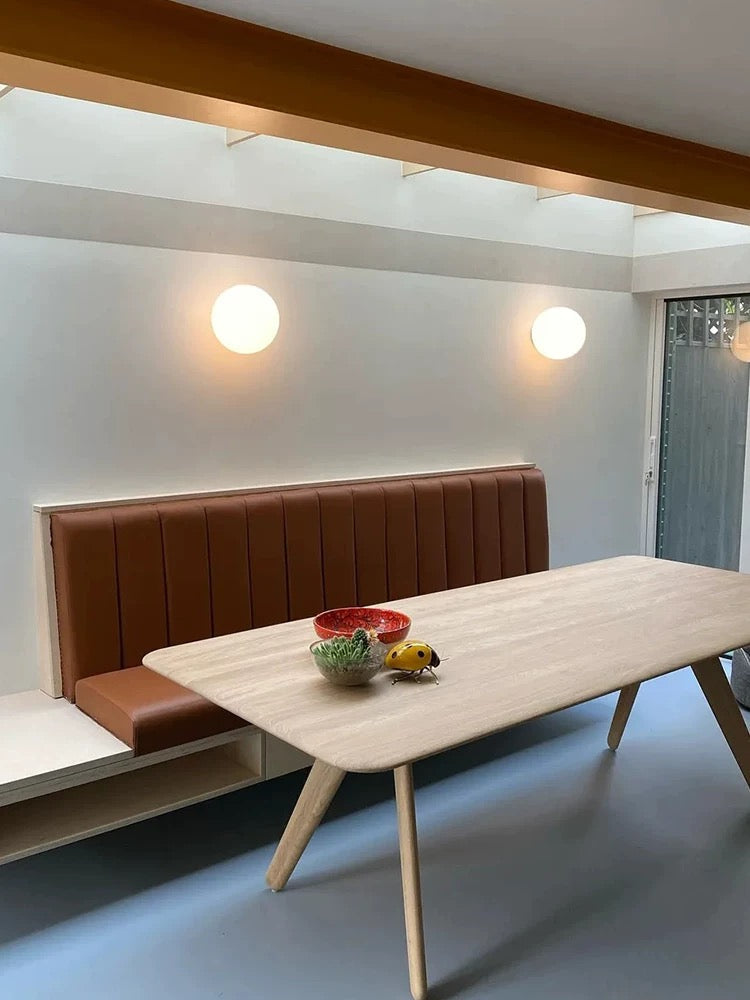 Wandlamp Minimalistisch met Glazen Bol en Geïntegreerde LED