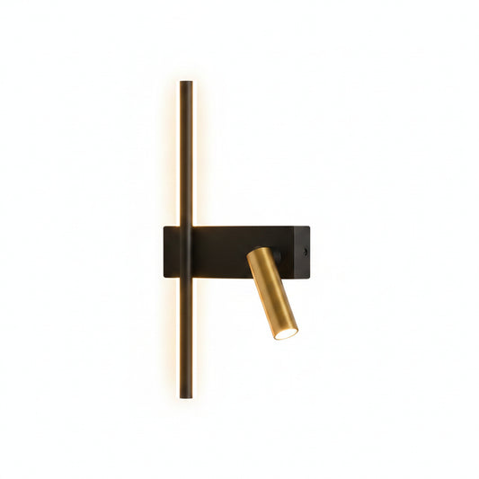 Wandlamp Minimalistisch met Leeslamp en Schakelaar voor Slaapkamer