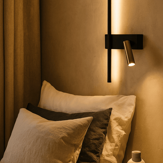 Wandlamp Minimalistisch met Leeslamp en Schakelaar voor Slaapkamer
