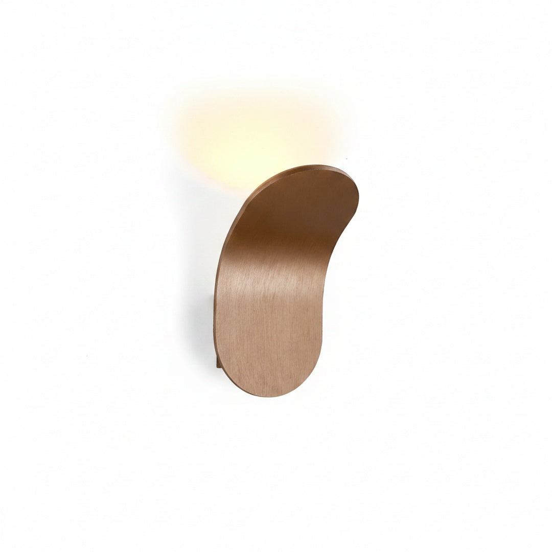 Wandlamp Minimalistisch met Organische Vorm en Geïntegreerde LED