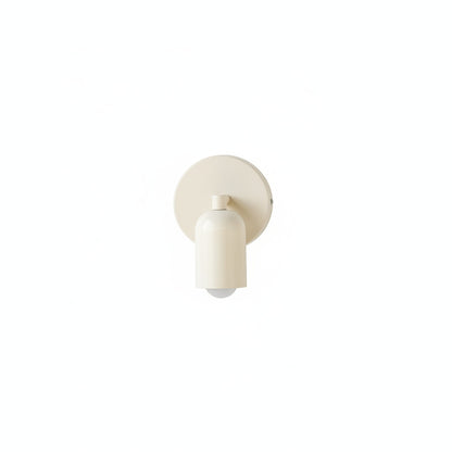 Wandlamp Minimalistisch met Ronde Wandplaat en E27 Fitting
