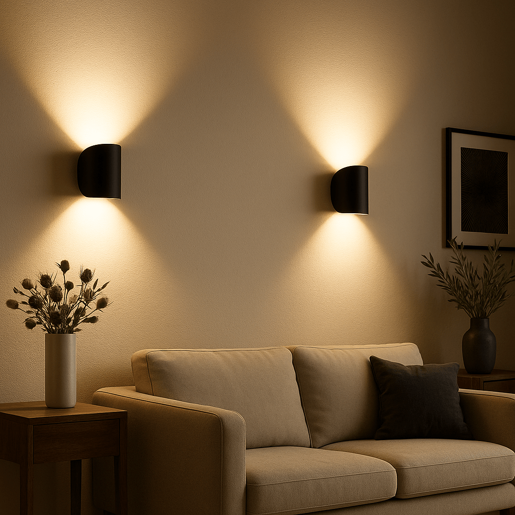 Wandlamp Minimalistisch met Up-Down LED Verlichting