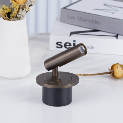 Wandlamp Minimalistisch met Verstelbare Spotlamp en Geïntegreerde LED