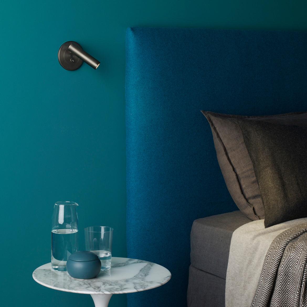 Wandlamp Minimalistisch met Verstelbare Spotlamp en Geïntegreerde LED