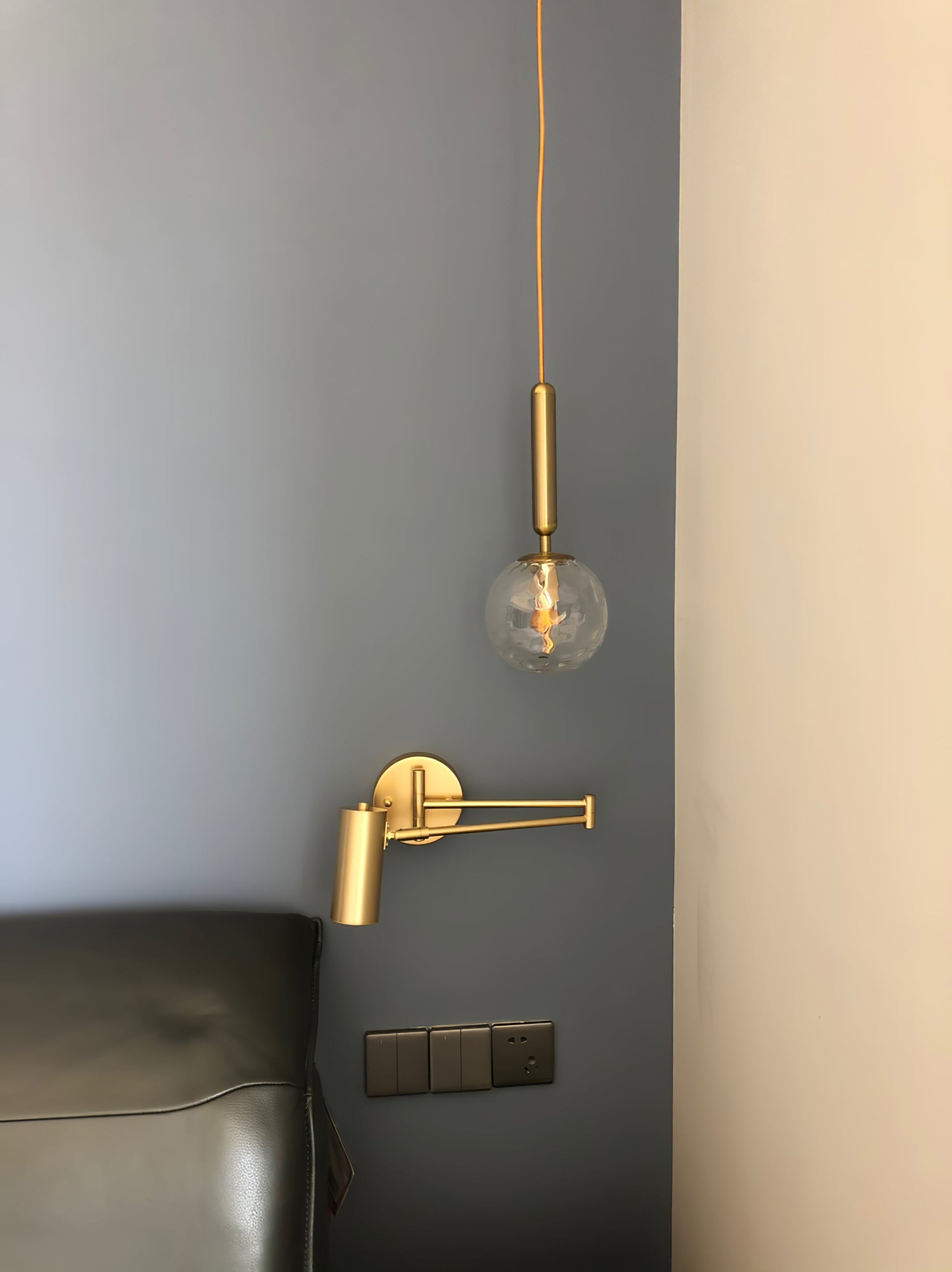 Wandlamp Minimalistisch met Zwenkarm en Geïntegreerde LED
