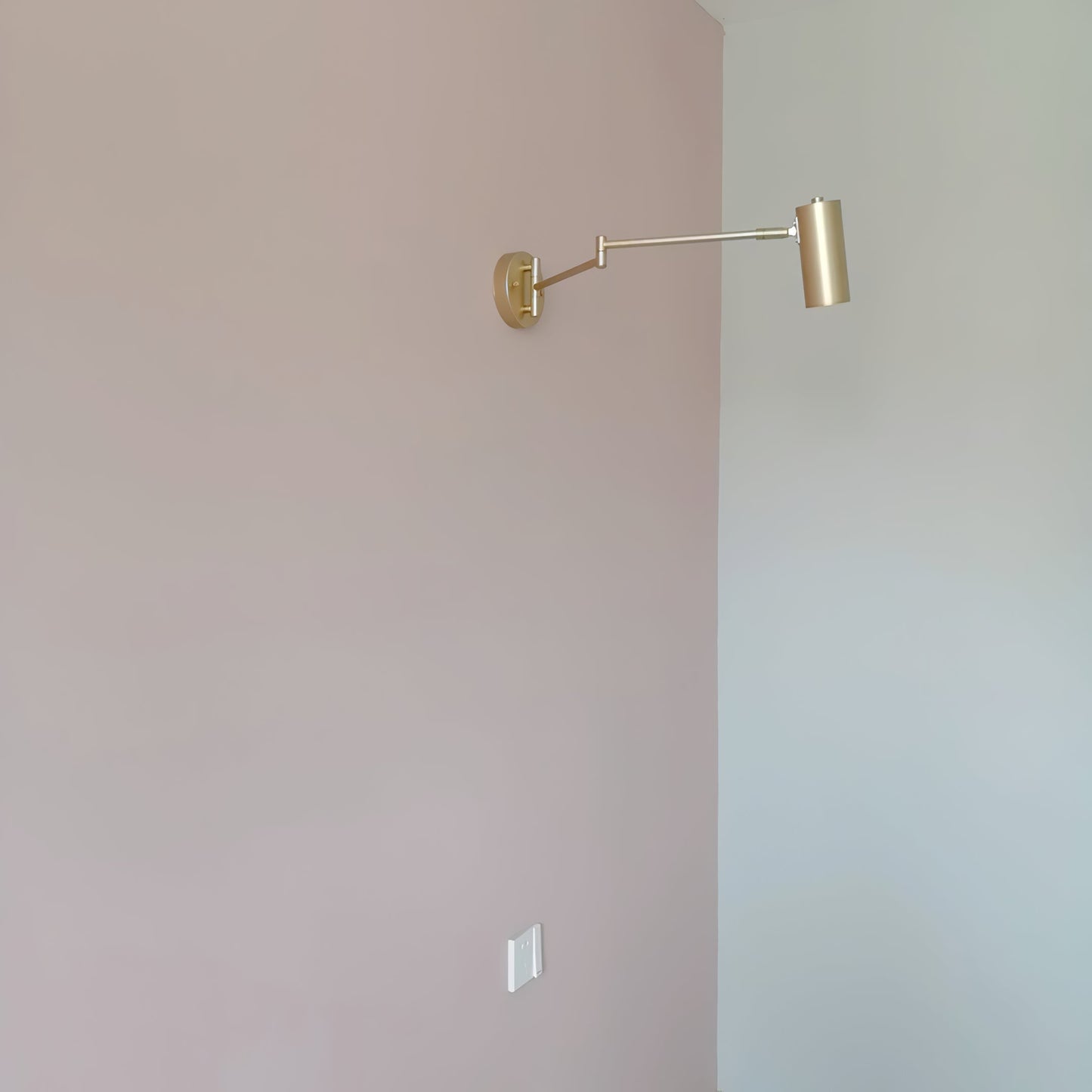 Wandlamp Minimalistisch met Zwenkarm en Geïntegreerde LED
