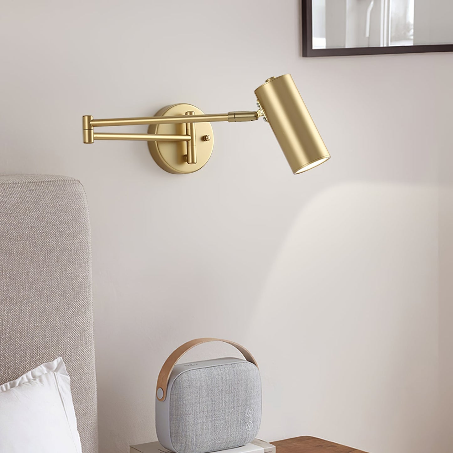 Wandlamp Minimalistisch met Zwenkarm en Geïntegreerde LED