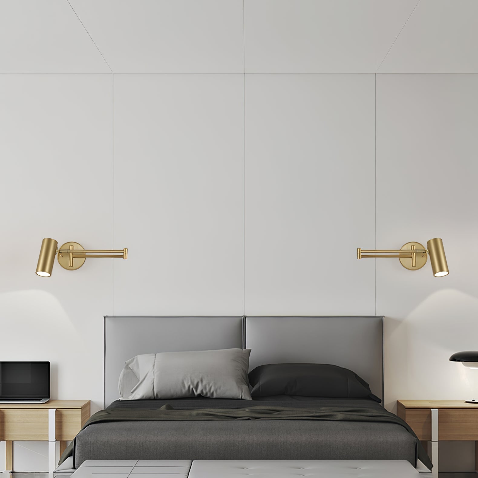 Wandlamp Minimalistisch met Zwenkarm en Geïntegreerde LED