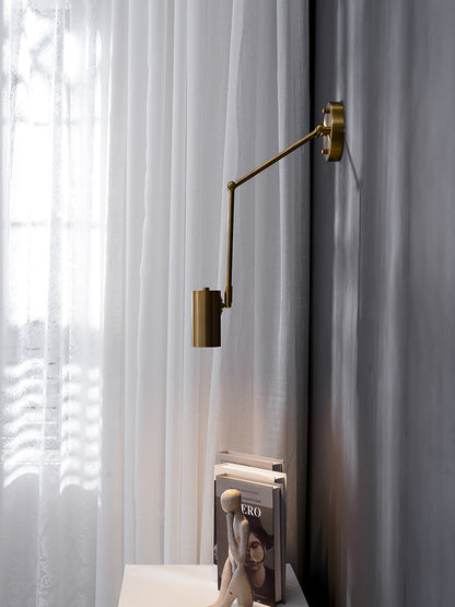 Wandlamp Minimalistisch met Zwenkarm en Geïntegreerde LED