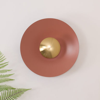 Wandlamp Minimalistisch Rond met Geïntegreerde LED en Spiegelbol ##POS:21##