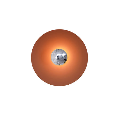 Wandlamp Minimalistisch Rond met Geïntegreerde LED en Spiegelbol ##POS:27##