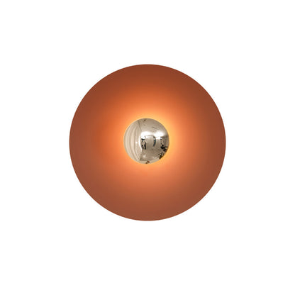 Wandlamp Minimalistisch Rond met Geïntegreerde LED en Spiegelbol ##POS:28##