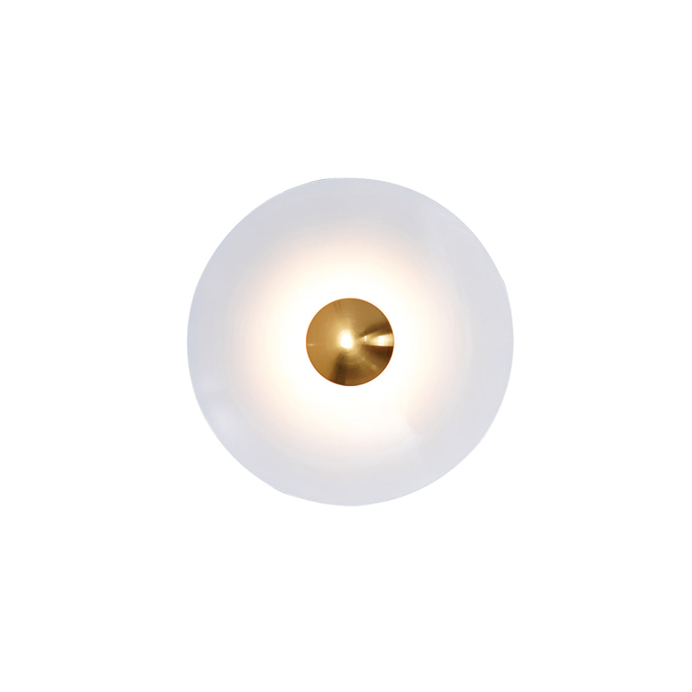 Wandlamp Minimalistisch Rond met Geïntegreerde LED en Spiegelbol ##POS:30##
